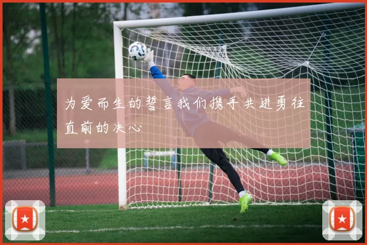 为爱而生的誓言我们携手共进勇往直前的决心